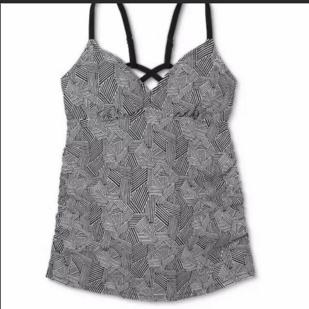 Isabel Maternity Geometric Swim Tankini